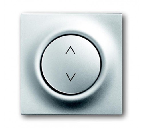Клавиша для механизма электронного выключателя Busch-Jalousiecontrol , серия impuls, цвет серебристый металлик  6430-0-0338   2CKA006430A0338  ABB