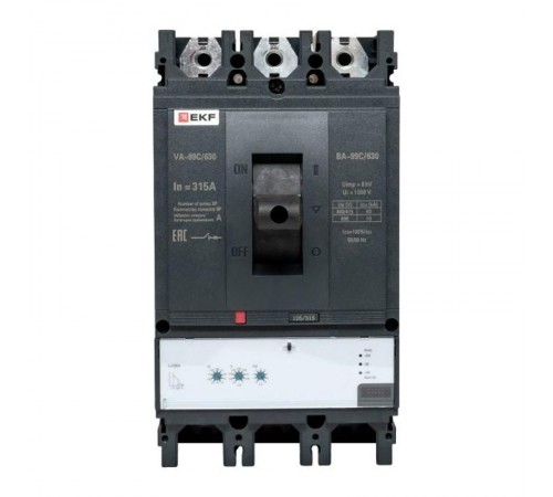 Выключатель автоматический ВА-99C (Compact NS) 630/315А 3P 45кА EKF PROxima   mccb99c-630-315   EKF
