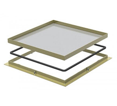 Кассетная рамка RK 383x383x15 мм (латунь) (RK M3 15)  7405872  OBO Bettermann