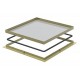 Кассетная рамка RK 383x383x15 мм (латунь) (RK M3 15)  7405872  OBO Bettermann