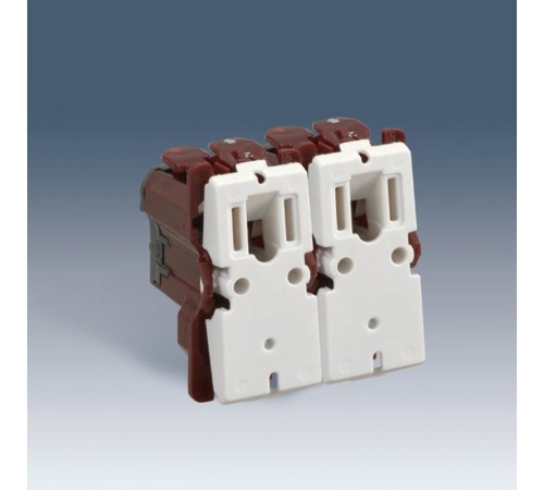 Simon 75 Механизм Выключатель 2-кл проходной для управления жалюзи, без блокировки, S82C  75396-69  Simon