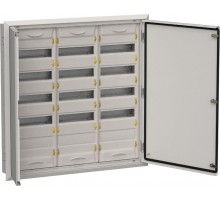 TITAN 5 Корпус металлический ЩРв-180 (3х60) 880х885х130 IP31 серый  TI5-50-V-3X060-31-7035  IEK