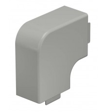 Крышка плоского угла кабельного канала WDK 40x60 мм (ПВХ,серый) (WDK HF40060GR)  6021735  OBO Bettermann