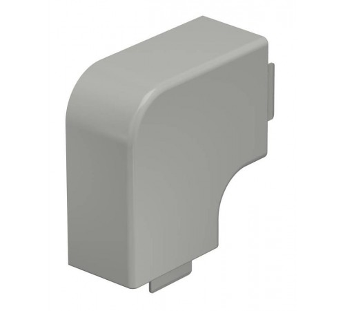 Крышка плоского угла кабельного канала WDK 40x60 мм (ПВХ,серый) (WDK HF40060GR)  6021735  OBO Bettermann
