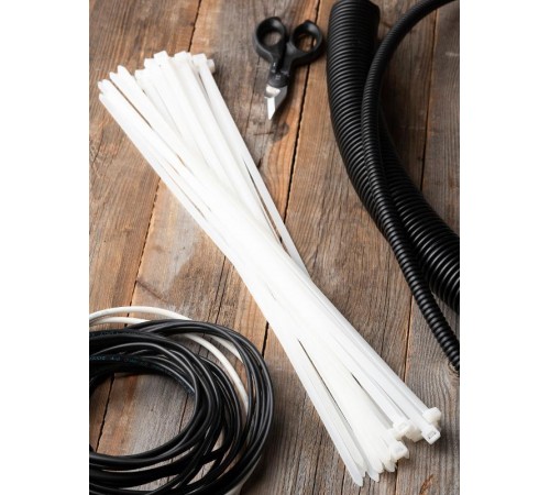 Хомут P6.6 стандартный (б), 7.6x400 (100шт) FlexLock PROxima  plc-fl-ctsw-7.6x400  EKF