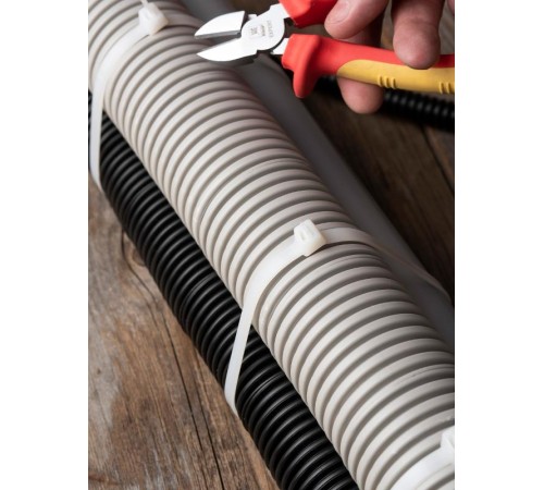 Хомут P6.6 стандартный (б), 7.6x400 (100шт) FlexLock PROxima  plc-fl-ctsw-7.6x400  EKF