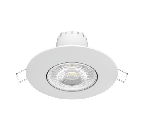 Светильник светодиодный встраиваемый круглый белый, 6W, 500 Lm LED 2700K  947411106  Gauss