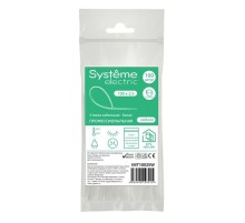 Стяжка кабельная 100х2.5 Белая (100шт)  IMT10025W  SE