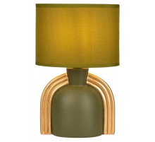 Настольная лампа Bella 7068-502 1 * Е14 40 Вт керамика зеленая  Б0057264  Rivoli