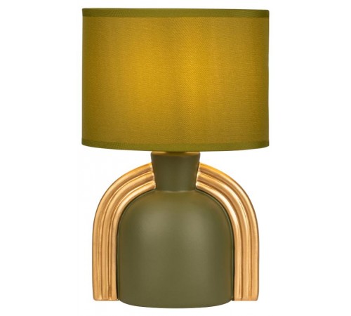 Настольная лампа Bella 7068-502 1 * Е14 40 Вт керамика зеленая  Б0057264  Rivoli