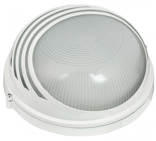 Светильник для ЖКХ НПП 1107 100Вт Е27 IP54 белый/круг ресничка  LNPP0-1107-1-100-K01  IEK