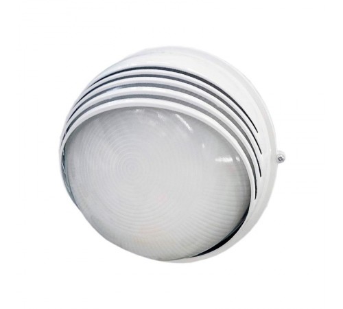 Светильник для ЖКХ НПП 1107 100Вт Е27 IP54 белый/круг ресничка  LNPP0-1107-1-100-K01  IEK