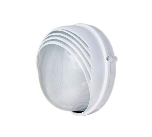 Светильник для ЖКХ НПП 1107 100Вт Е27 IP54 белый/круг ресничка  LNPP0-1107-1-100-K01  IEK