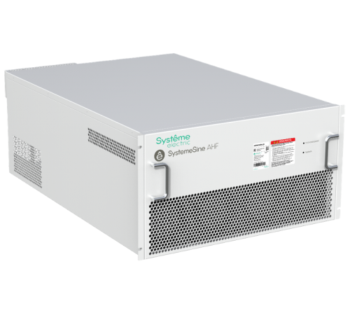 Активный фильтр гармоник 150А, 400В, IP20, стоечный модуль  AHFM150R4L20  SE