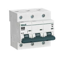 Автоматический выключатель 3Р 80А х-ка B ВА-201 10кА  13042DEK  DEKraft