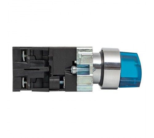 Переключатель BD21 2P c синей подстветкой 230В NO PROxima  xb2-bk21-b-230  EKF