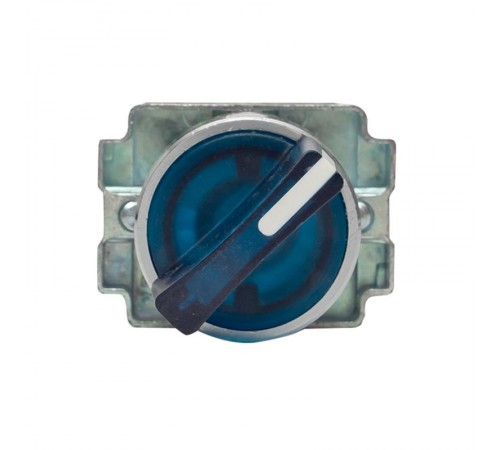 Переключатель BD21 2P c синей подстветкой 230В NO PROxima  xb2-bk21-b-230  EKF