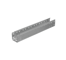Лоток перф. 100х100х0,8 L2500 мм "Быстрый монтаж ПЛЮС" HD  LPplus100-100-0.8-2500 HD  КМ-Профиль