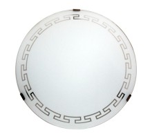 Светильник "Этруска" 300 НПБ 01-2х60-139 М16 матовый белый /кл.штамп металлик  1005205655  Элетех