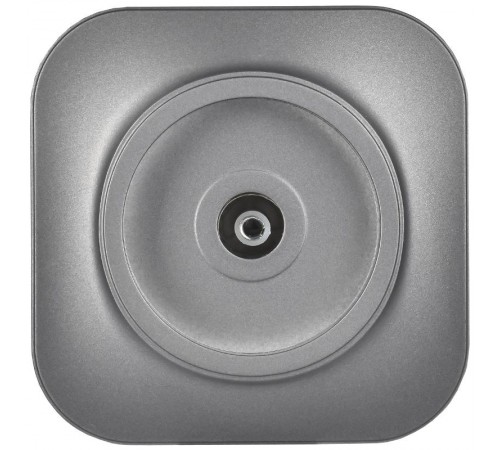 GLORY Розетка TV о/у РТВ20-ХСм сталь матовый  EAH10-K46M  IEK