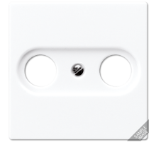 Крышка для TV-FM-розеток, фиксация винтом; дюропласт; шампань; A500  A561PLTVCH  Jung