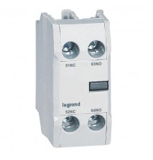 CTX3 Фронтальные вспомогательные контакты 1НО1НЗ  416850  Legrand