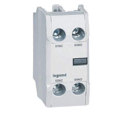 CTX3 Фронтальные вспомогательные контакты 1НО1НЗ  416850  Legrand
