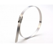 NO-KSS0-09  Хомут из нержавеющей стали 7,9х300 (упак. 50 штук) (60/1440)  Б0051724  ЭРА