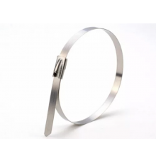 NO-KSS0-09  Хомут из нержавеющей стали 7,9х300 (упак. 50 штук) (60/1440)  Б0051724  ЭРА