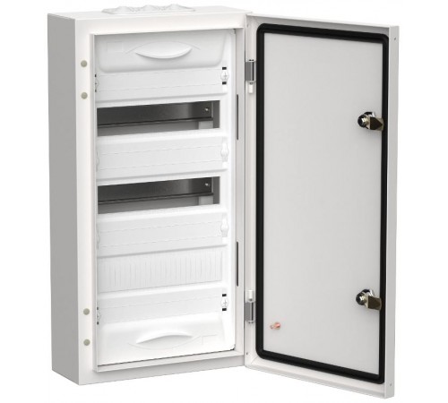 TITAN 5 Корпус металлический ЩРн-36 (1х36) 585х310х140 IP54 белый  TI5-50-N-036-54   IEK