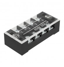 Блок зажимов клеммный БЗН ТВ-2504 2,5мм2 25A 4 пары  11-2151  REXANT
