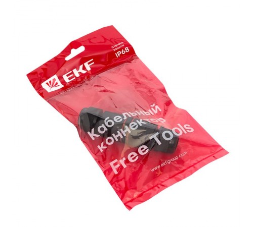 Кабельный коннектор I-образный (СМК 3PIN) IP68 FreeTools PROxima  cct2-smk3  EKF