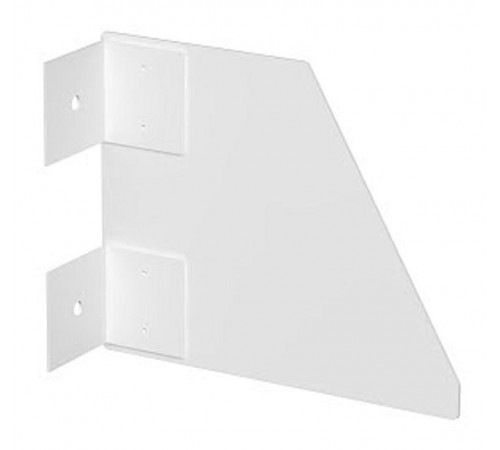 Заглушка торцевая кабель-канала GEK правая 133x110 мм, сталь, светло-серый RAL7035  6282772  OBO Bettermann