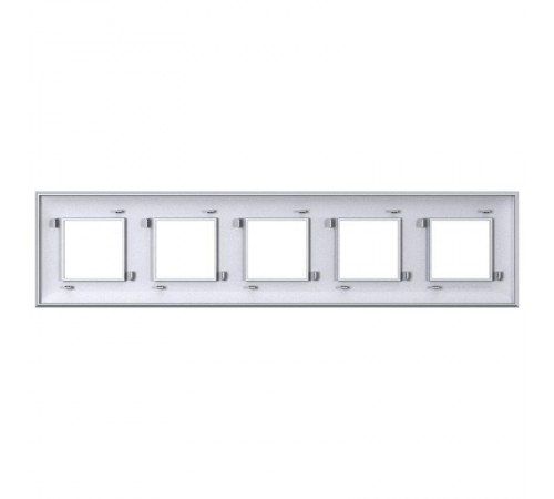 Рамка ARTLEBEDEV, "Avanti", "Закаленная сталь",10 модуля  4404900  DKC