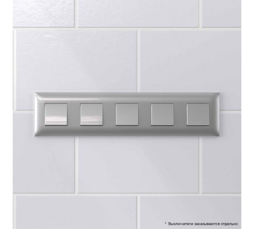 Рамка ARTLEBEDEV, "Avanti", "Закаленная сталь",10 модуля  4404900  DKC