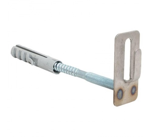 Держатель фасадный с крючком, L=100мм, NI EKF PROxima   lp-31610-ni   EKF