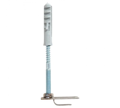 Держатель фасадный с крючком, L=100мм, NI EKF PROxima   lp-31610-ni   EKF