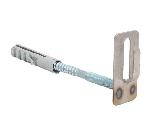 Держатель фасадный с крючком, L=100мм, NI EKF PROxima   lp-31610-ni   EKF