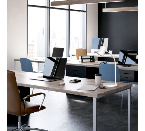 Светильник настольный Qplus GTL603 8W 600lm 4000K 170-265V белый диммируемый LED 1/8  GT6031  Gauss