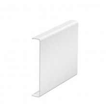 Крышка 80 мм (76,5 мм) L=100 мм, алюминий цвет белый RAL 9010  6279715  OBO Bettermann