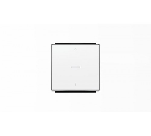 Клавиша для 1-клавишных выключателей/переключателей/кнопок с символом I/O и линзой подсветки, серия SKY, цвет альпийский белый2CLA850140A1101 ABB