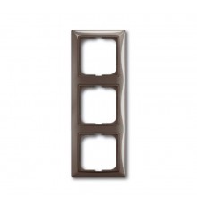 ABB Basic 55 Энтре (серый) Рамка 3-ая  1725-0-1533   2CKA001725A1533  ABB