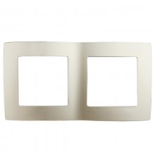 Рамка на 2 поста 12-5002-04  ,  шампань  Б0014754  ЭРА