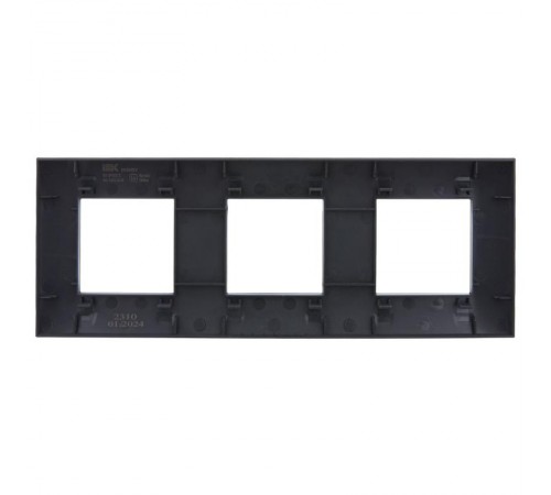 SKANDY Рамка 3-местная SK-F03T титан  SK-M32-K48  IEK