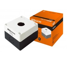 Корпус КП101 для кнопок 1место белый   SQ0705-0001  TDM