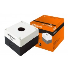 Корпус КП101 для кнопок 1место белый   SQ0705-0001  TDM