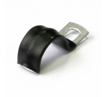 Скоба металлическая однолапковая с полимерным покрытием СМО-П d14-15 мм (100 шт/уп)  PR08.6006  Промрукав