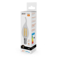 Лампа светодиодная   Filament Elementary Свеча на ветру 8W 510lm 2700К Е14 LED 1/10/100  42118  Gauss