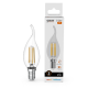 Лампа светодиодная   Filament Elementary Свеча на ветру 8W 510lm 2700К Е14 LED 1/10/100  42118  Gauss