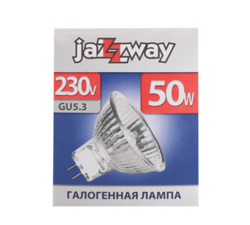 Лампа галогенная 50Вт 220В GU5.3 PH-JCDR 36 град  3322632  Jazzway